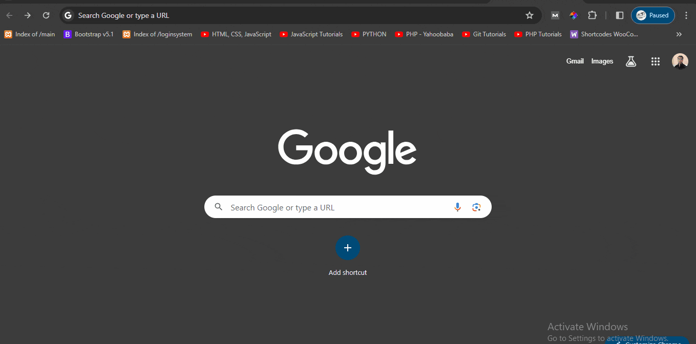 run wordpress on localhost